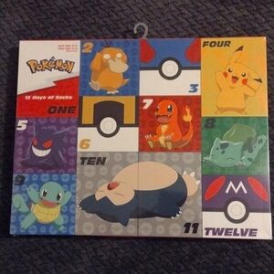 Pokemon Boxes socks.
